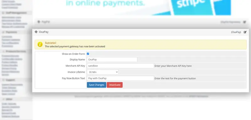 2-4 Accept Crypto Payments with WHMCS :Implementing the OxaPay WHMCS Plugin