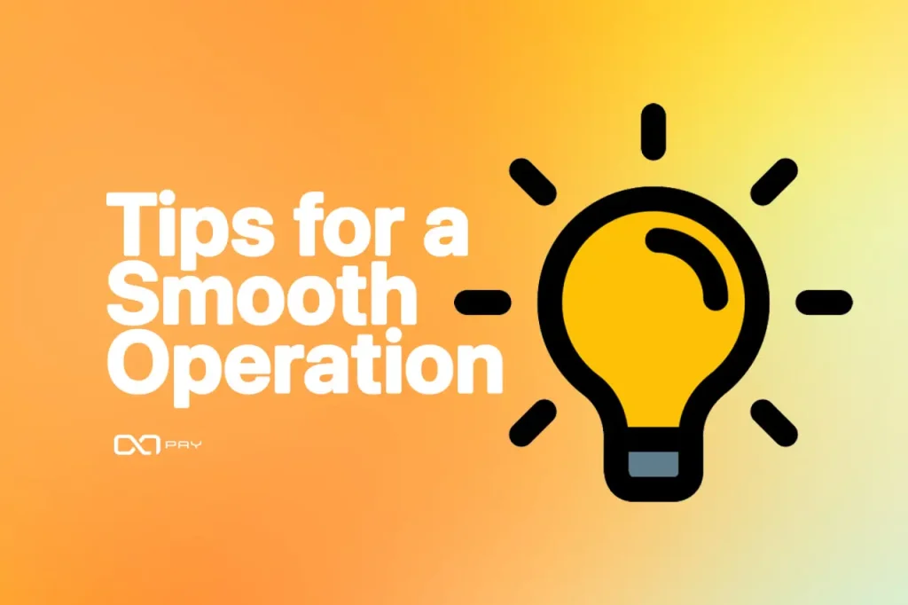 3acc Tips for a Smooth Operation for accept crypto payments