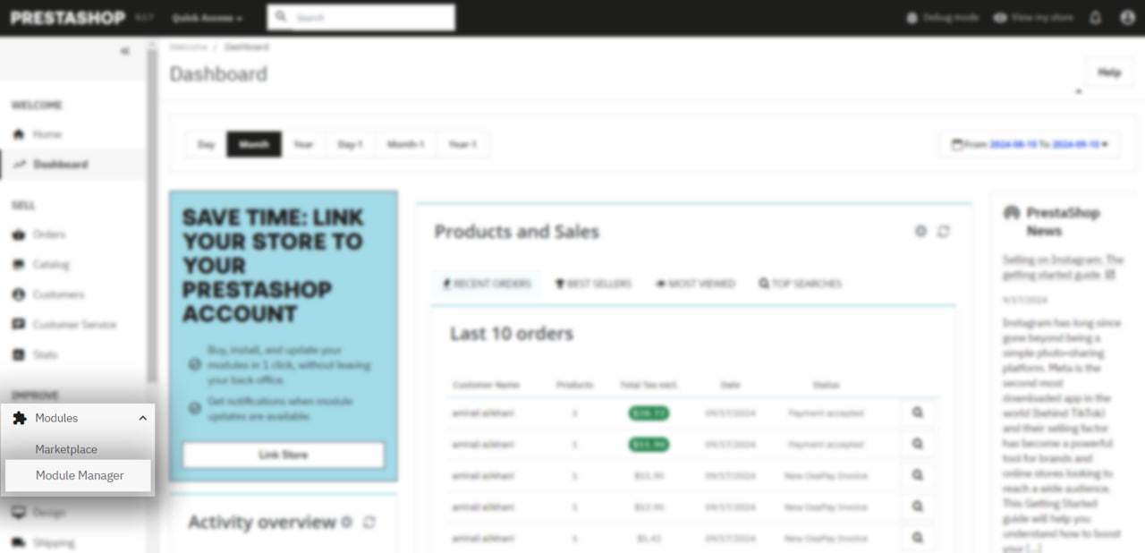 1-1 How to Set Up the OxaPay Plugin for Crypto Payments in PrestaShop