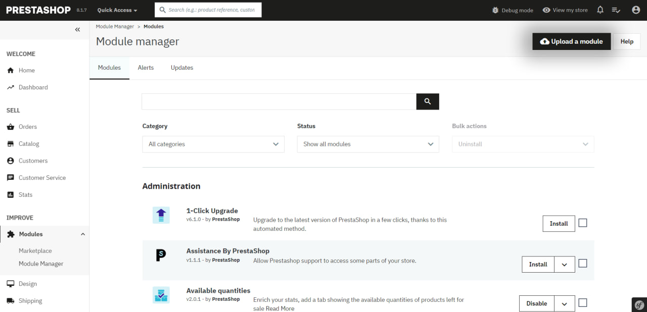 2-1 How to Set Up the OxaPay Plugin for PrestaShop